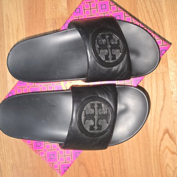 Tory Burch Lina Slide sz 8 - Picture 2 of 4